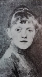 Helene Schjerfbeck självporträtt 1885