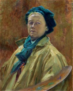 Helen Mabel Trevor - Self-Portrait - NGI502