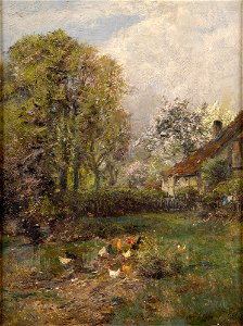 Heinrich Hartung Frühling auf dem Lande