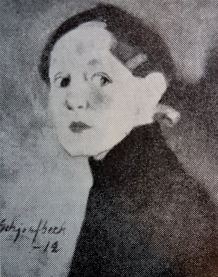 Helene Schjerfbeck självporträtt 1912