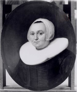 Bartholomeus van der Helst - Portrait of Maritge Jansdr. Pesser 1647. Free illustration for personal and commercial use.