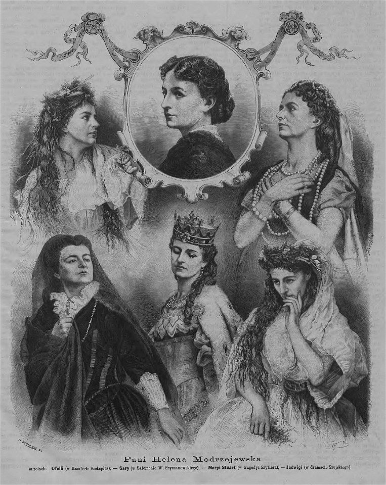 Helena Modrzejewska 1868
