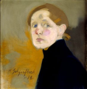 Helene Schjerfbeck - Omakuva (1912)
