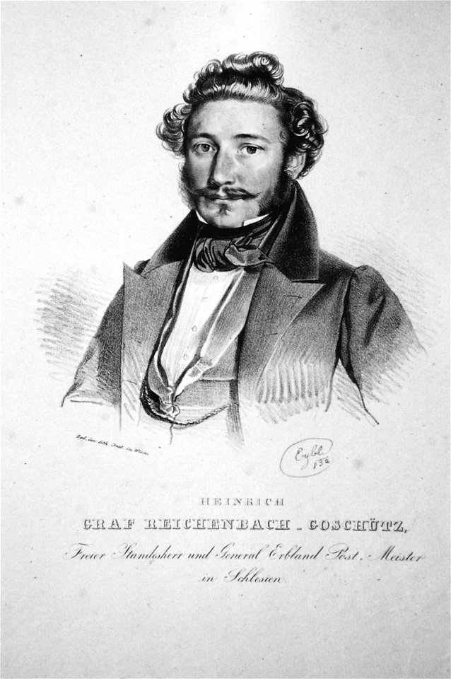 Heinrich vo Reichenbach-Goschütz Litho