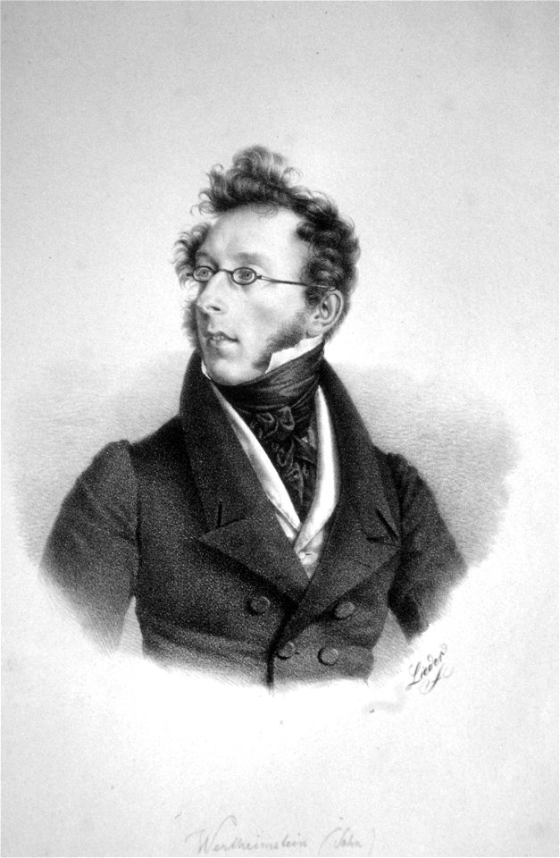 Heinrich von Wertheimstein Litho