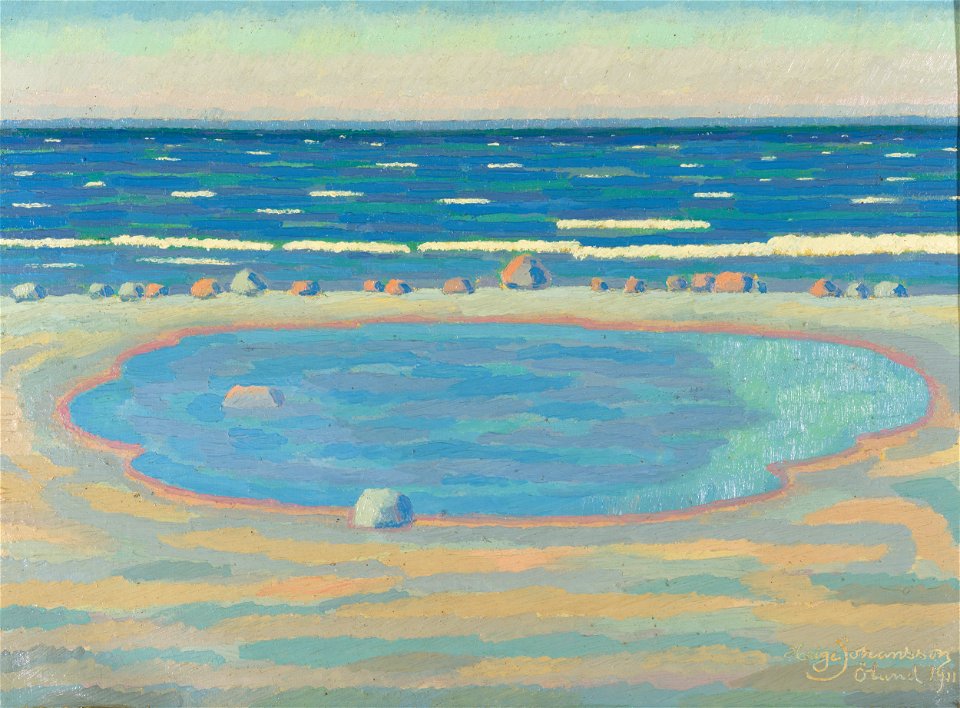 Helge Johansson Beach Öland Thielska 154