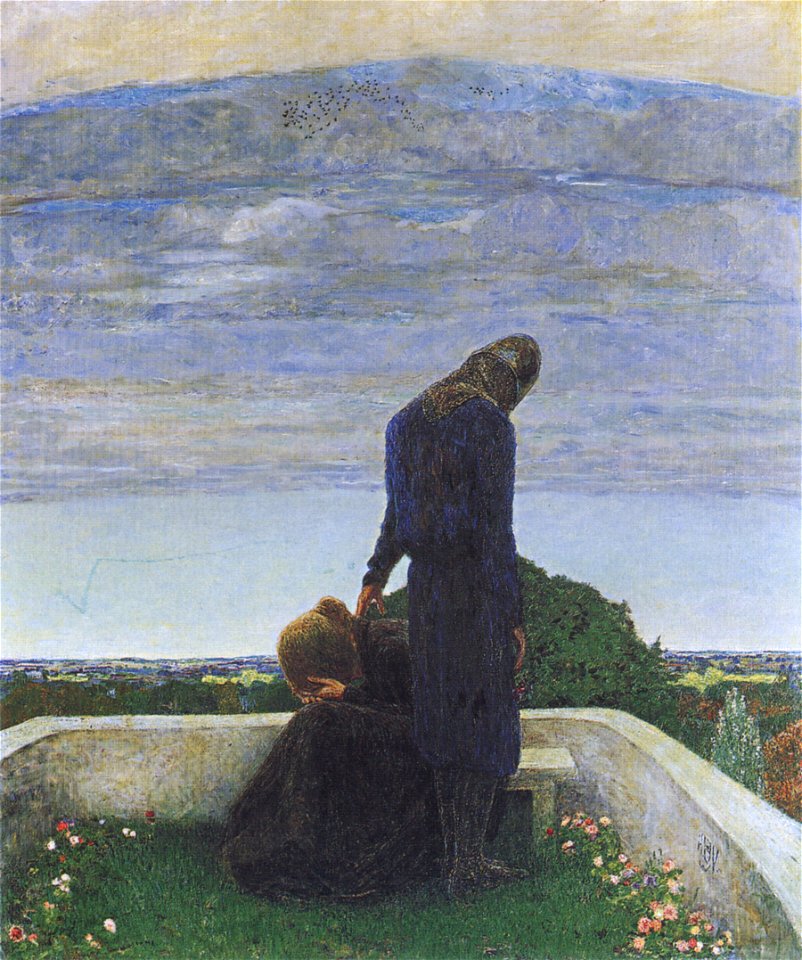 Heinrich Vogeler Abschied c1898