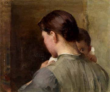 Helene Schjerfbeck - Woman and Child
