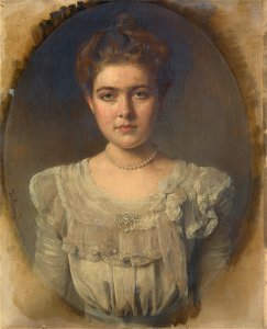Heinrich von Angeli (1840-1925) - Princess Margaret of Connaught (1882-1920) - RCIN 405397 - Royal Collection