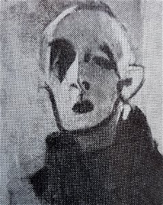 Helene Schjerfbeck självporträtt 1946