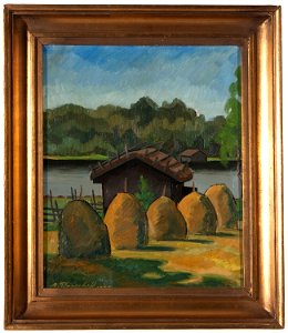 Heinäsuopia, Painting by Alexander Paischeff