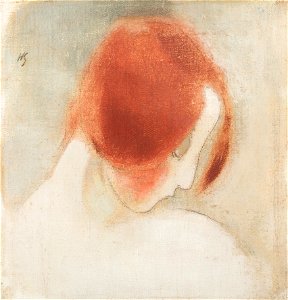 Helene Schjerfbeck - The Red-Haired Girl II