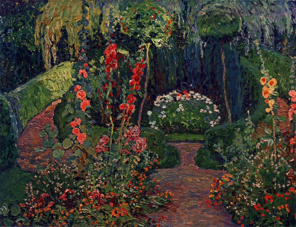 Heinrich Vogeler Sommergarten 1913