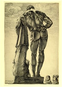 Hendrick Goltzius - Farnese Hercules - Google Art Project