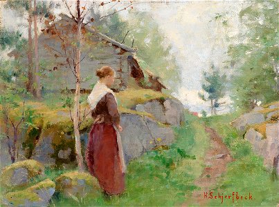Helene Schjerfbeck - The Girl From Barösund