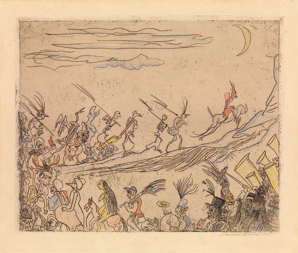 Hellevaart, James Ensor, MSK Gent, 1998-B-10-1
