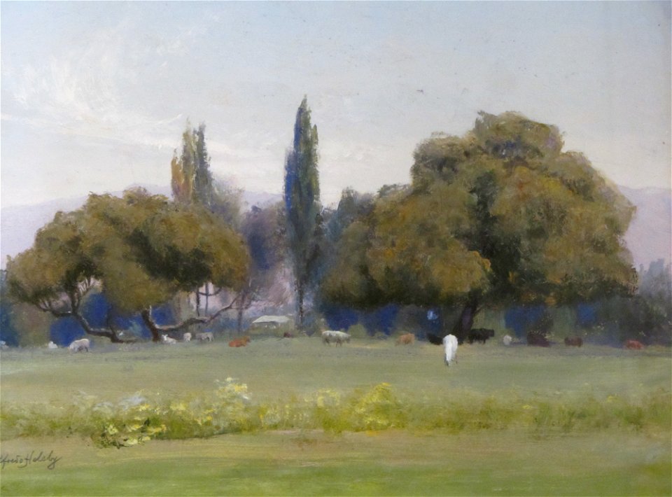 Helsby, Alfredo - Paisaje chileno -o-p, MMBAV