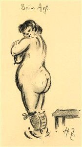 Heinrich Zille Beim Arzt