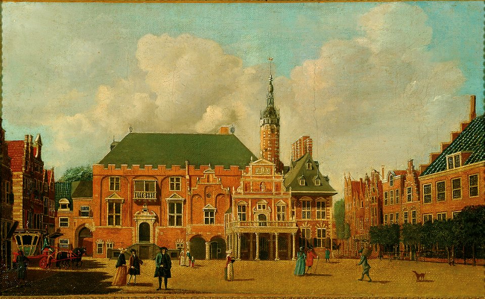 Hendrick Meijer - Haarlem Town Hall 1764 FHM01-OS-I-256