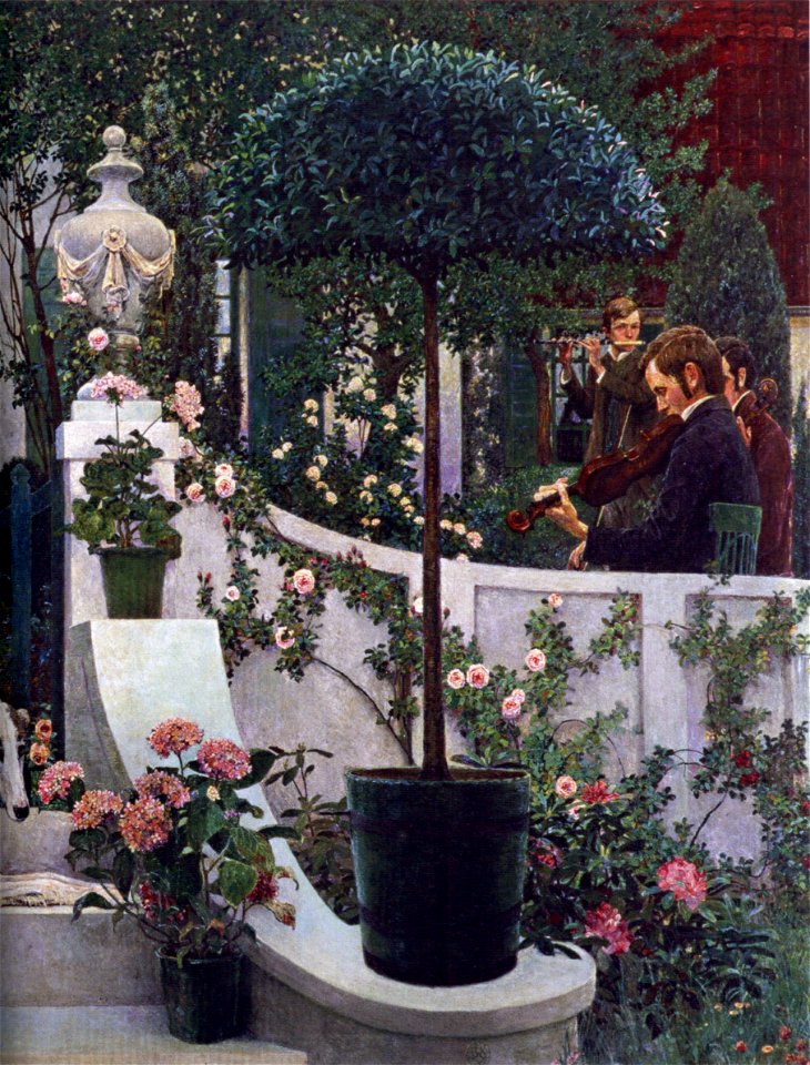 Heinrich Vogeler Sommerabend detail03