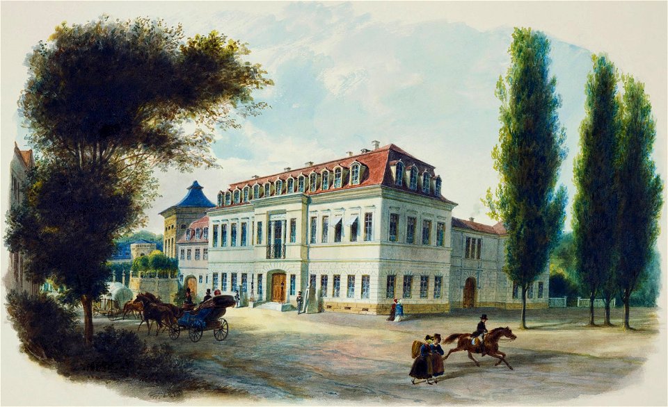 Heinrich Schneider - Winter Palais in Gotha