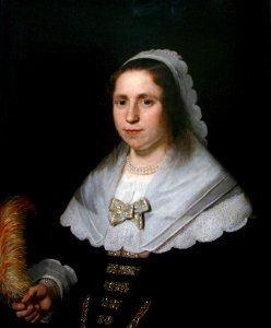 Portrait de femme B van der Helst Lille 3118. Free illustration for personal and commercial use.