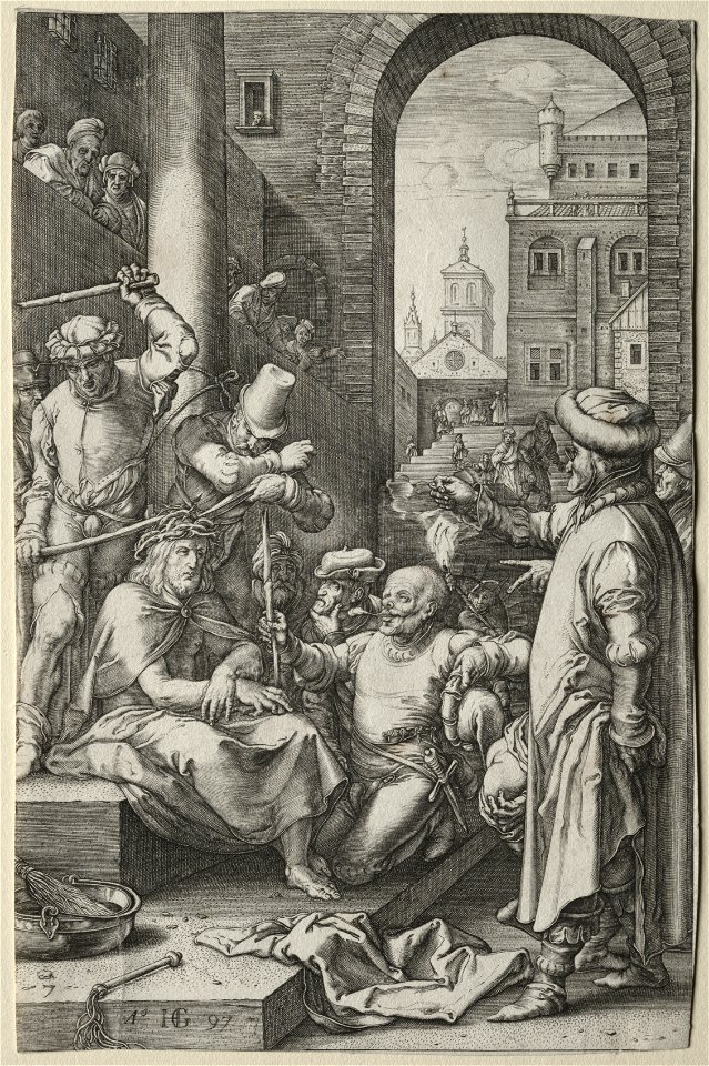 Hendrick Goltzius (Dutch, 1558–1617) - The Passion - 1923.762.7 - Cleveland Museum of Art