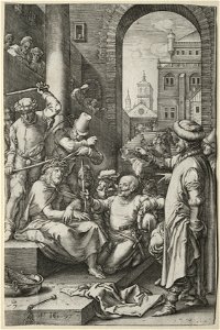 Hendrick Goltzius (Dutch, 1558–1617) - The Passion - 1923.762.7 - Cleveland Museum of Art
