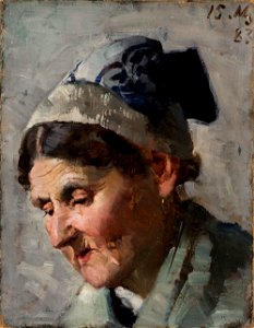 Helena Westermarck - Vanha nainen - A IV 3788 - Finnish National Gallery