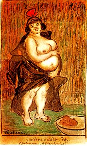 Heinrich Zille Venus nach Rubens