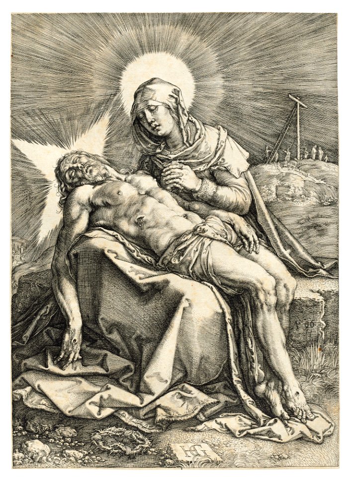 Hendrick goltzius pieta 105808)