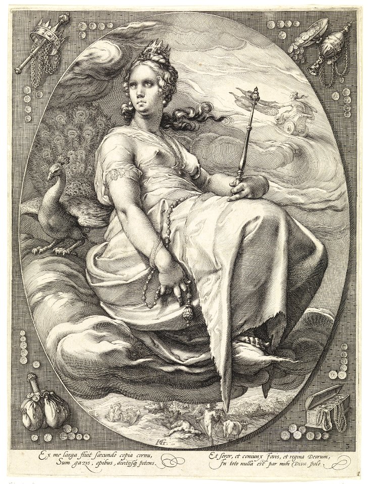 Hendrick Goltzius - Juno, 1596