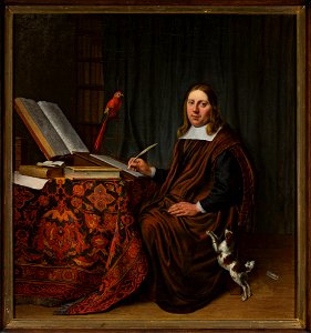 Hendrick Martensz. Sorgh - Portrait of a scholar - M.Ob.1211 - National Museum in Warsaw