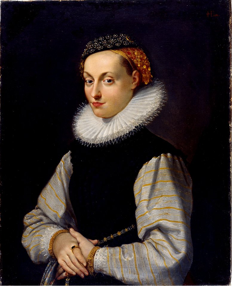 Joseph Heintz d. Ä. - Bildnis von Veronika Fugger (1598)
