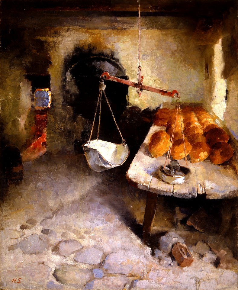 Helene Schjerfbeck - The Bakery