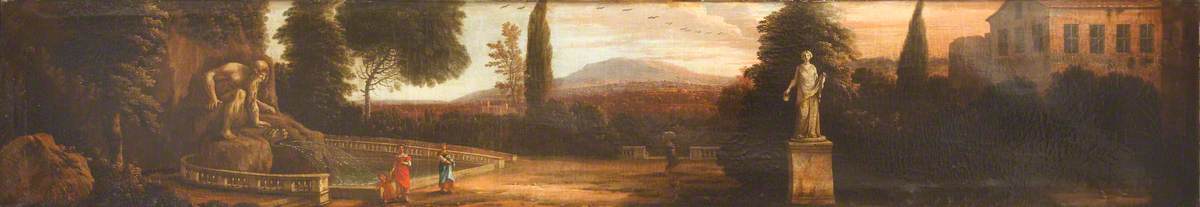 Hendrick Danckerts (1625-1680) - The Gardens at Pratolino - 1139798 - National Trust
