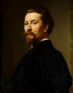 Heinrich von Angeli (1840-1925) - Self-Portrait - RCIN 401336 - Royal Collection