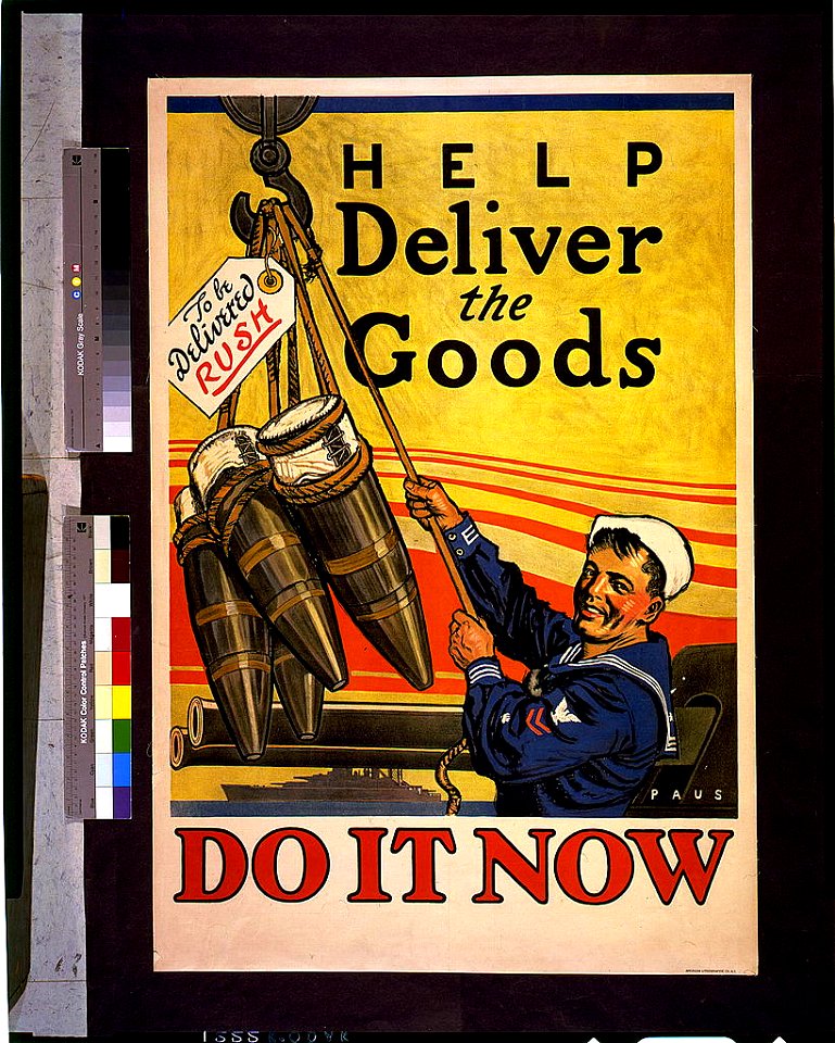 Help deliver the goods. Do it now - Paus. LCCN94514353