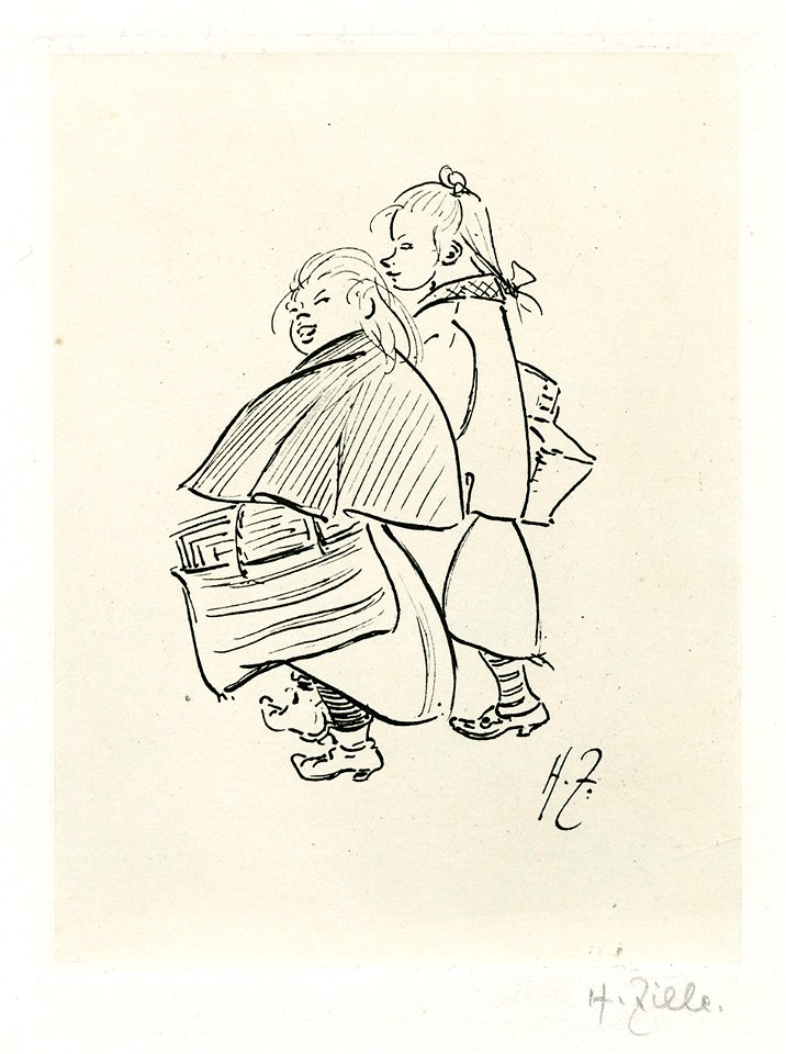 Heinrich Zille Zeitungskinder