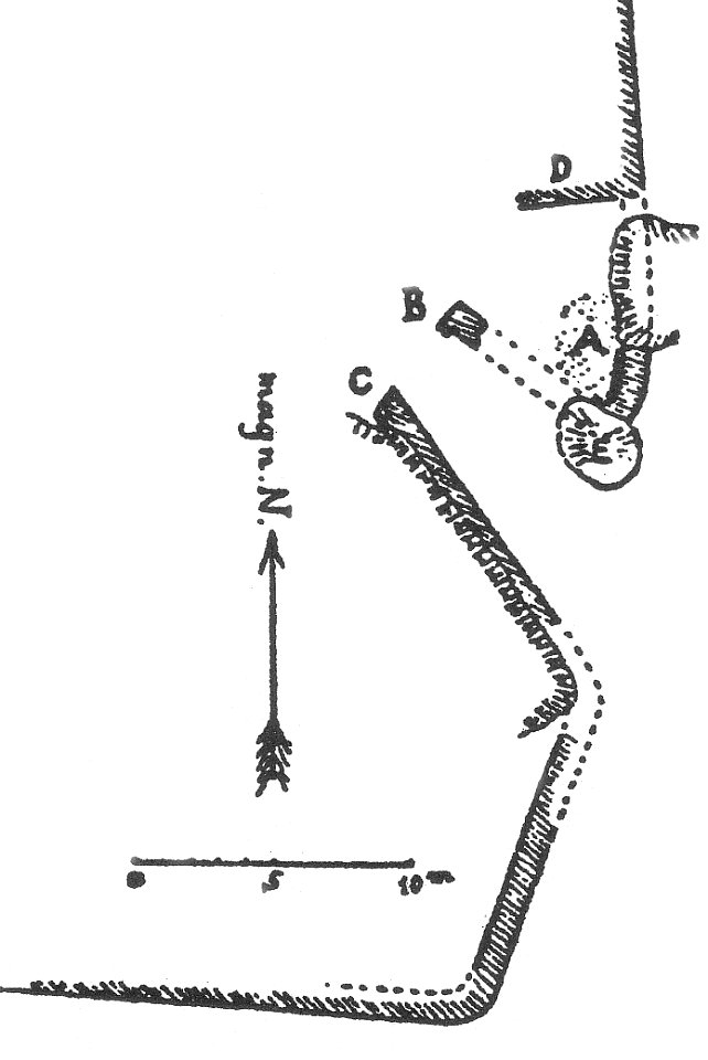 Heisterburg Schuchhardt südöstliches Tor