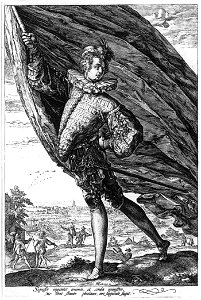 Hendrick Goltzius - Standard-bearer - WGA9734