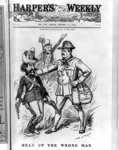 Held up the wrong man - W. A. Rogers. LCCN2010645505. Free illustration for personal and commercial use.