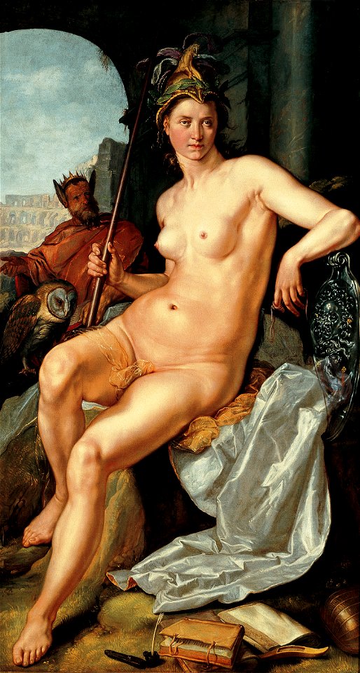 Hendrick Goltzius - Minerva - 42 - Mauritshuis