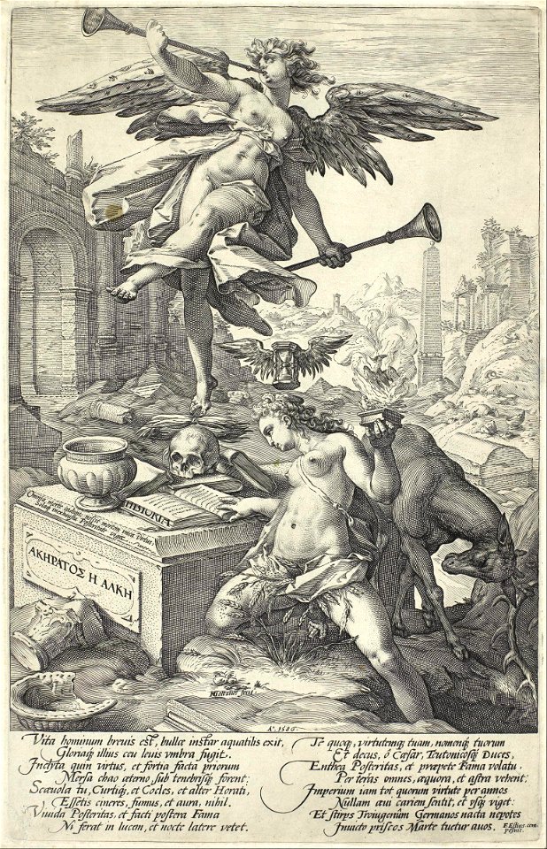Hendrick Goltzius - Fame and History - Google Art Project