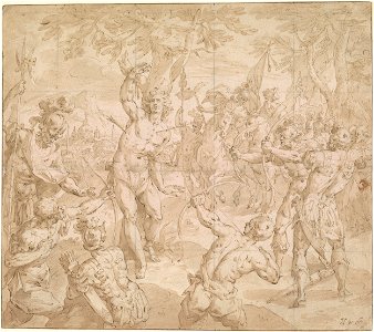 Hendrick De Clerck - The Martyrdom of Saint Sebastian