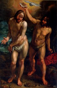 Hendrick Goltzius - De doop van Christus - ГЭ-701 - Hermitage Museum
