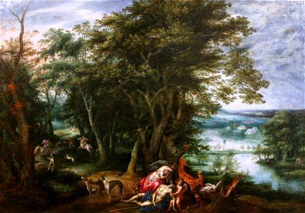 Hendrik de Clerck & Denis van Alsloot - La mort d'Adonis