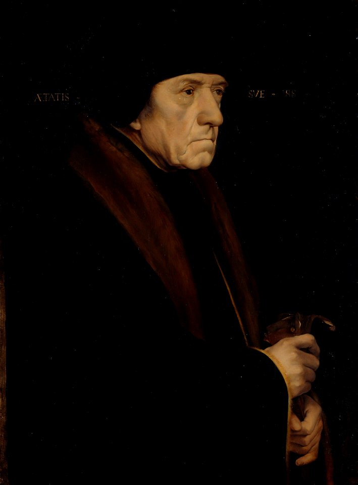 Helene Schjerfbeck - Copy of Holbein's painting John Chambers - A I 572 - Finnish National Gallery