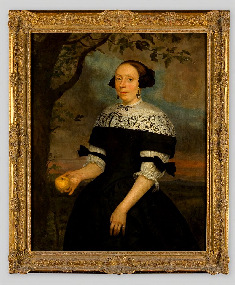 Hendrick ten Oever - Portret van een onbekende vrouw - 0502 - Rijksmuseum Twenthe