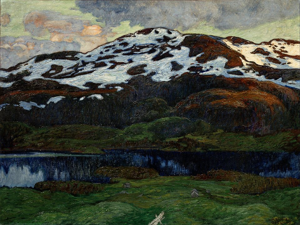 Helmer Osslund - A Summer Evening by Kallsjön - Google Art Project